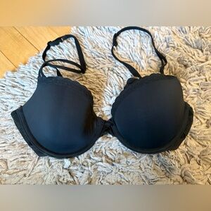 Aerie Black Lace Accent Bra